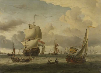 Die Reede von Enkhuizen
